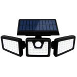 Led šviestuvas su saulės baterija, IP65 2400 mAh