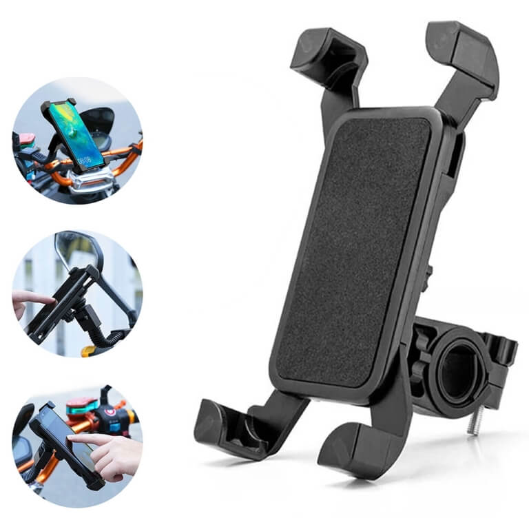 Telefono laikiklis ant dviračio vairo, iki 6.7 colio