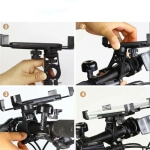 Telefono laikiklis ant dviračio vairo, iki 6.7 colio