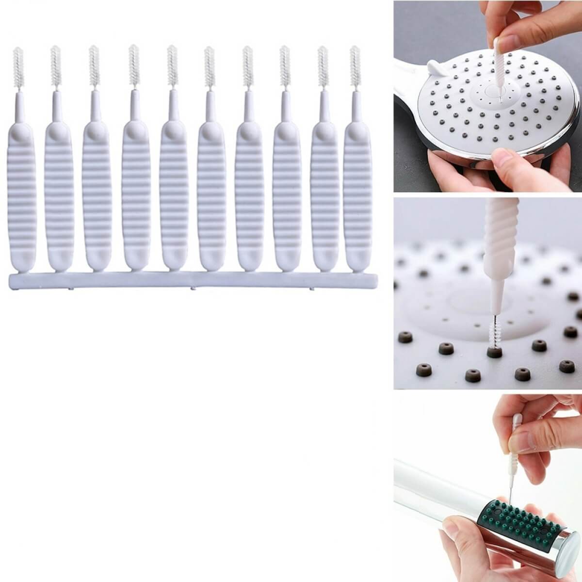 Mini šepetėliai, 10vnt.