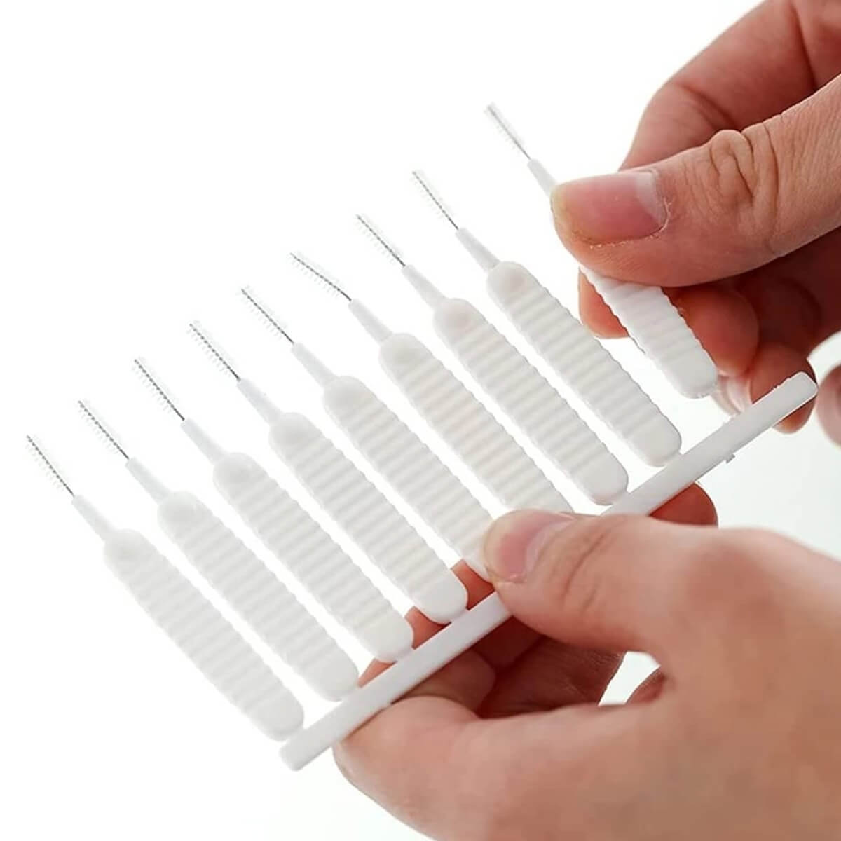 Mini šepetėliai, 10vnt.