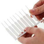 Mini šepetėliai, 10vnt.