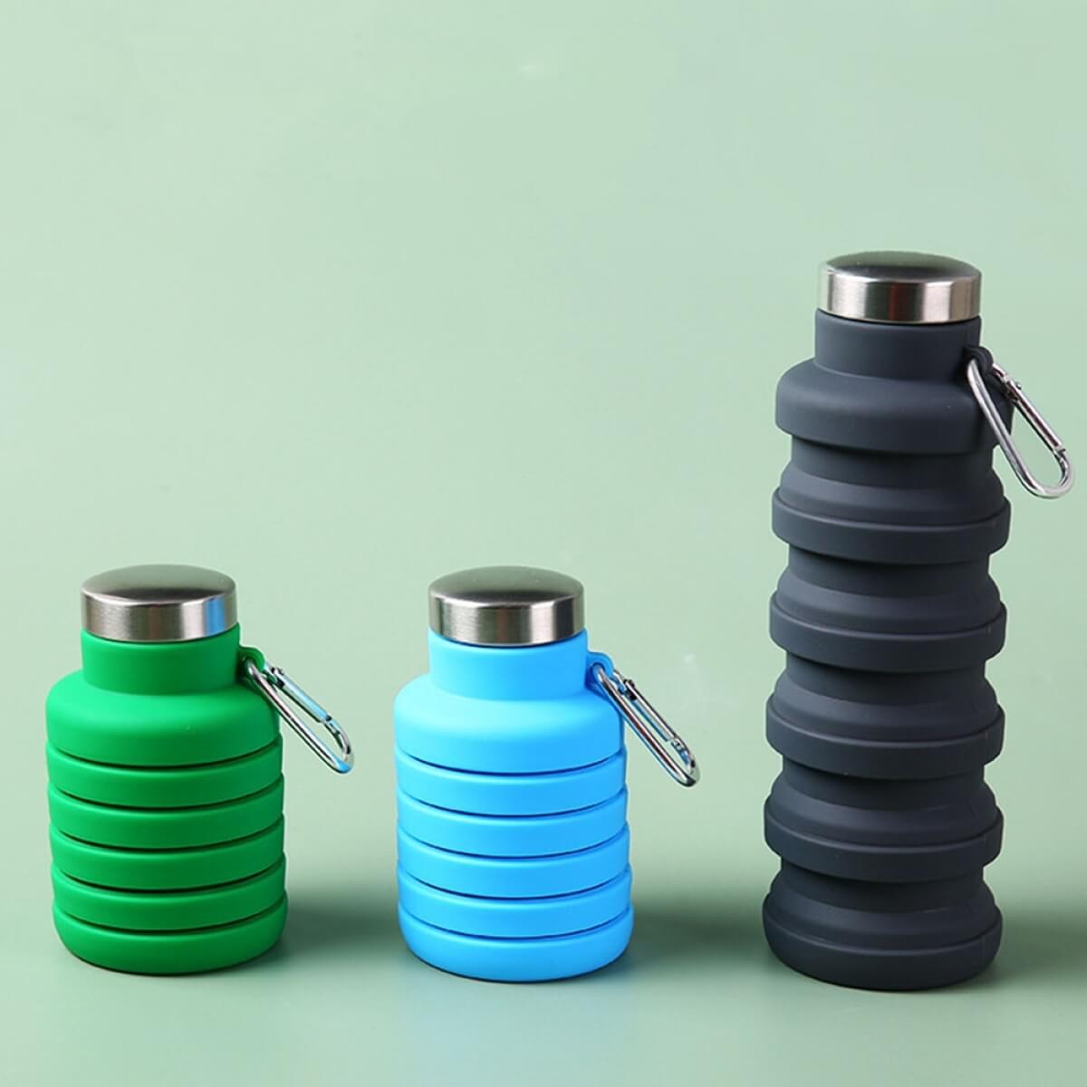 Silikoninė gertuvė 550ml. , Pilka