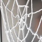 Dirbtinis voratinklis, baltas