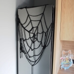 Dirbtinis voratinklis, juodas