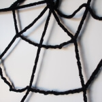 Dirbtinis voratinklis, juodas