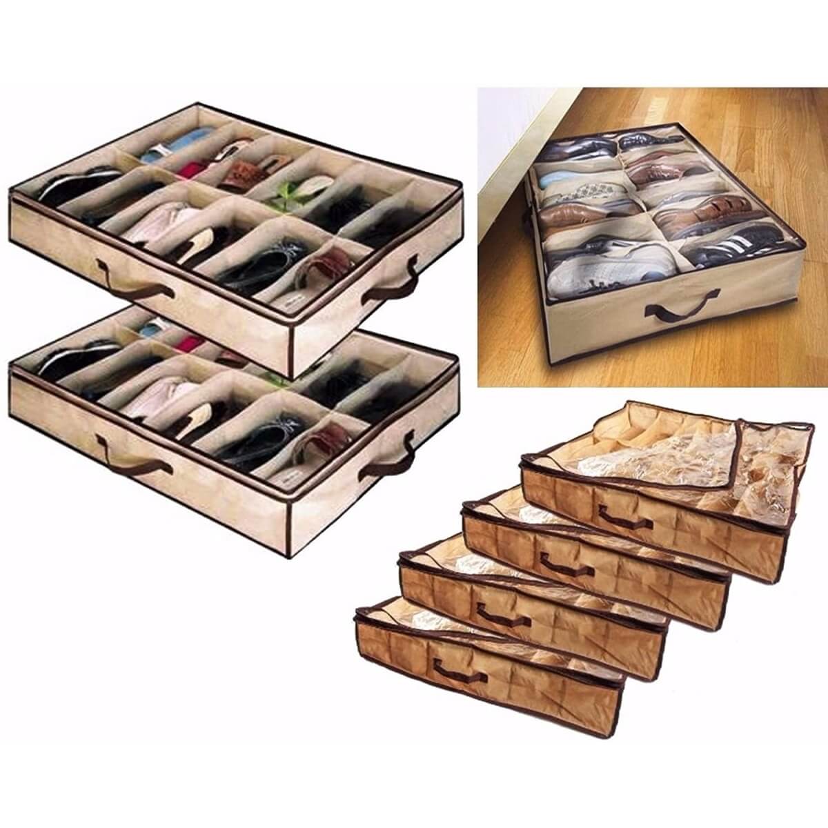 Avalynės laikymo dėžutė, 12 skyrėlių