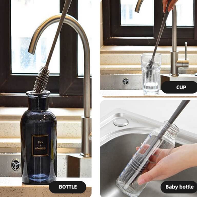 Silikoninis valymo šepetys, 32.5cm