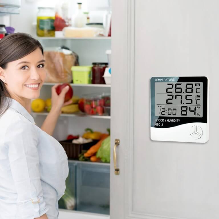 Termometras drėgmės matuoklis