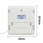 Termometras drėgmės matuoklis