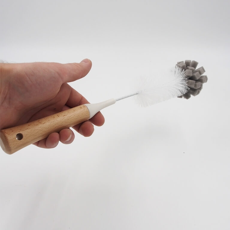 Stiklinių valymo šepetėlis