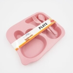 Vaikiška lėkštė su skyreliais, 26x22cm