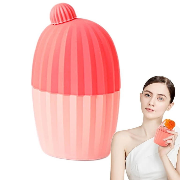 Šaldantis veido masažuoklis