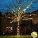 Led girlianda su saulės elementu, 10m