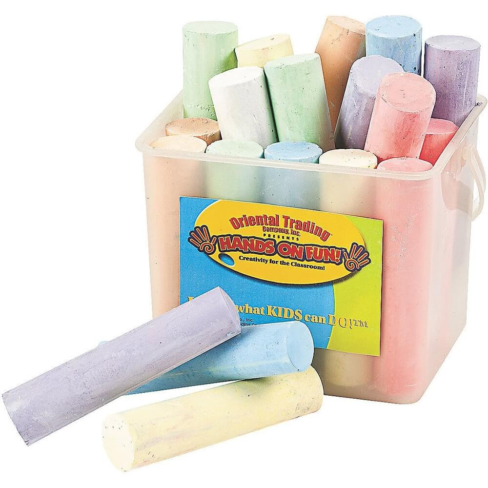 Didelės kreidelės, 20vnt. Didelės kreidelės, 20vnt.