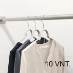 Lanksčios drabužių pakabos, 10vnt.