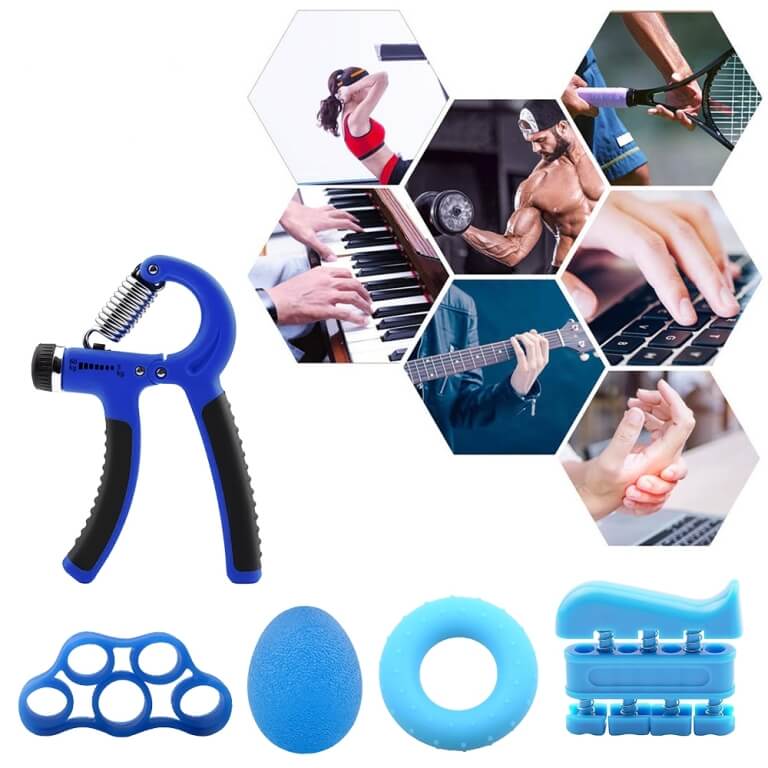 Rinkinys rankų mankštai, GRIP