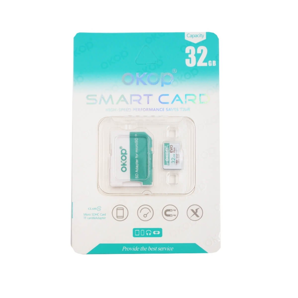 Atminties kortelė microSD 32GB OKOP