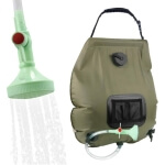 Turistinis dušas su termometru, 20l