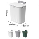 Pakabinama šiukšliadėžė, 9l