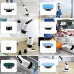 Daugiafunkcinis valymo šepetys, 9in1