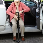 Sulankstoma lazda su LED