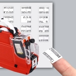 Dviejų eilių lipdukai markiratoriui