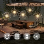 Girlianda su saulės panele, Firework