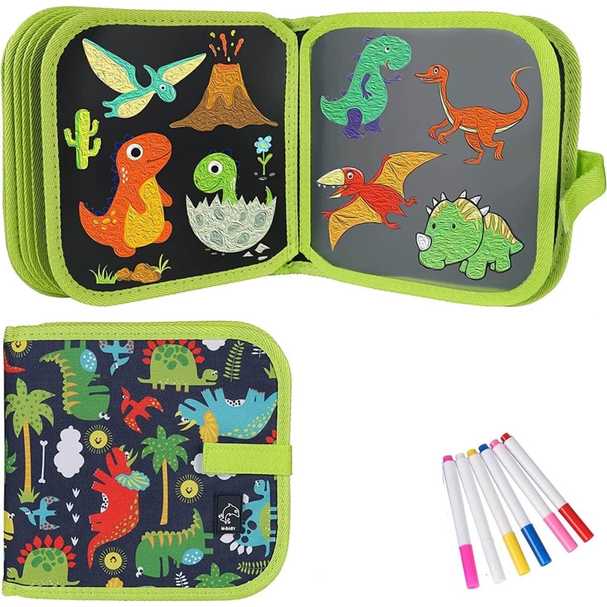 Knygutė piešimui kreidelėmis, 20.5x20.5 cm