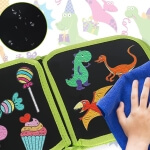 Knygutė piešimui kreidelėmis, 20.5x20.5 cm