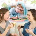 Knygutė piešimui kreidelėmis, 20.5x20.5 cm