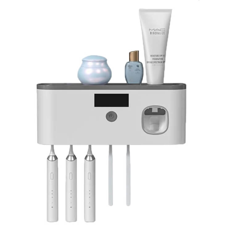 Dantų šepetėlio laikiklis, įkraunamas