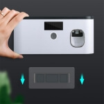 Dantų šepetėlio laikiklis, įkraunamas