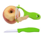 Virtuvinis peilis ir skustukas