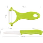 Virtuvinis peilis ir skustukas