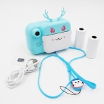 Vaikiškas fotoaparatas su spausdintuvu