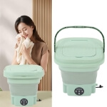 Kelioninė skalbimo mašina su kibiru, 8l