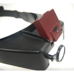 Didinamieji akiniai su led pašvietimu, 1,5-10x