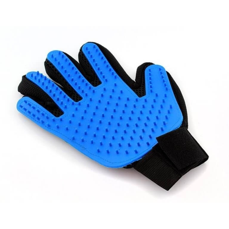 Pirštinė gyvūno plaukų šukavimui, 1vnt.