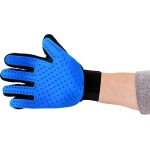 Pirštinė gyvūno plaukų šukavimui, 1vnt.