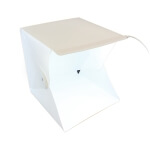 Fotografavimo dėžė su led apšvietimu, 22x22x22cm