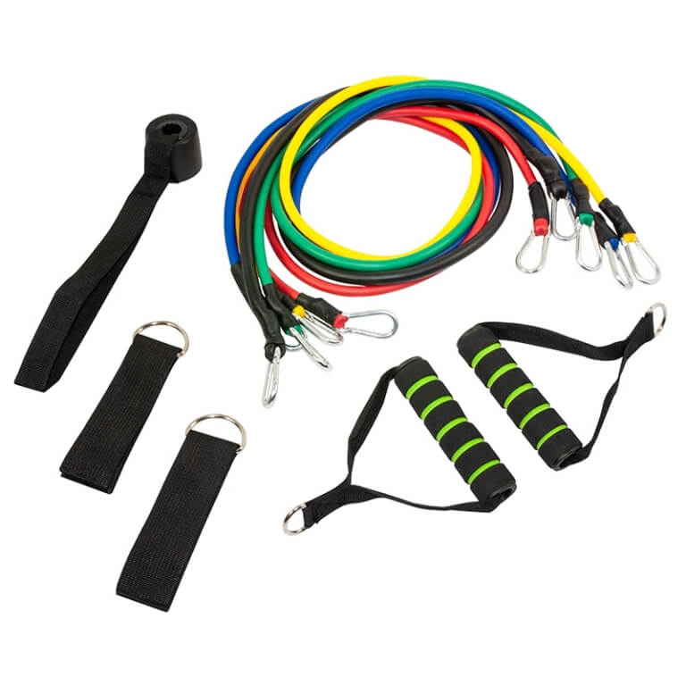 Pasipriešinimo gumų rinkinys, 5 gumos