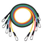 Pasipriešinimo gumų rinkinys, 5 gumos