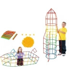 Konstruktorius, Sujungiami šiaudeliai, 210 vnt