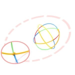 Konstruktorius, Sujungiami šiaudeliai, 210 vnt