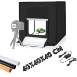 Profesionali foto dėžė su led apšvietimu, 40cm