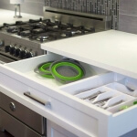 Silikoninis indas sietelis, 24.5cm