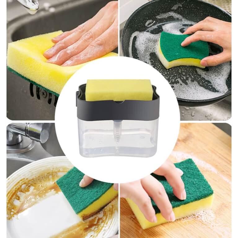 Plovimo skysčio dozatorius, 10x10.5x14cm