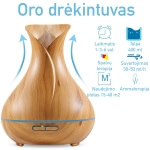 Oro drėkintuvas eterinių aliejų difuzorius , Geltonas