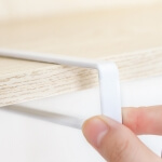 Popierinių rankšluosčių laikiklis, baltas